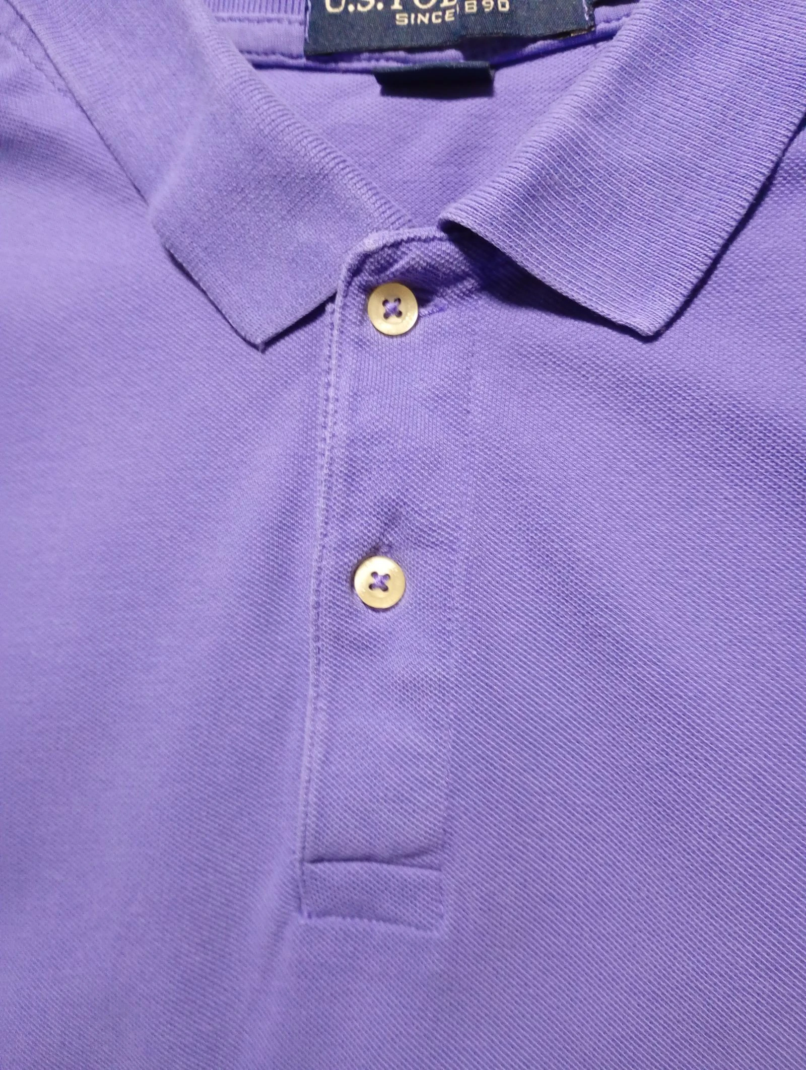 U.S. Polo Assn Camisa Polo Roxa Tamanho XL – photo 4